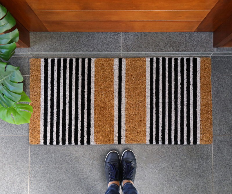 XL Porter Nautical Striped Doormat - 120x60cm